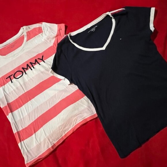 Lot of 8 Women’s Designer T-Shirts –Karl Lagerfeld, Ralph Lauren, Tommy Hilfiger - Picture 9 of 10